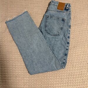 Zara Women’s Light Blue Straight Jeans